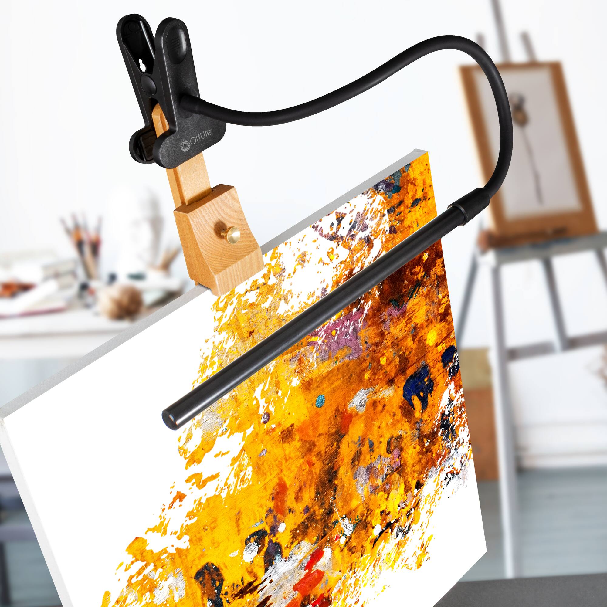Ottlite Clip On LED Easel Lamp